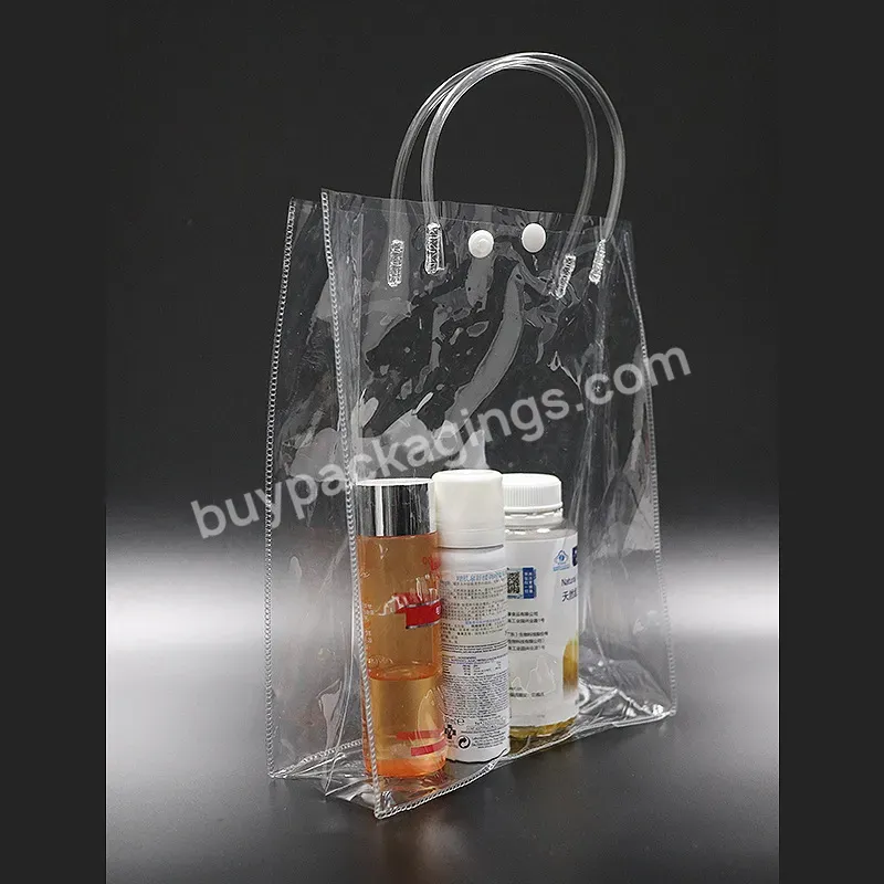 Wholesale Customized Printing Transparent Gift Packing Bag With Handle - Buy Packing Bag With Handle,Transparent Gift Packing Bag,Wholesale Customized Printing Bag.