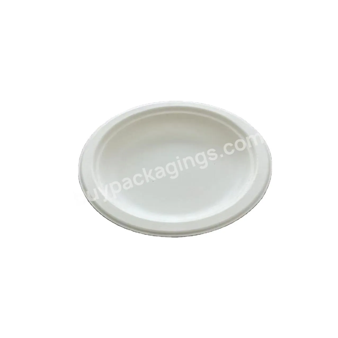 Wholesale Disposable Recyclable 6inch Birthday Party Sugarcane Bagasse Pulp Press Mold Paper Plate - Buy 6" Paper Plates,Birthday Party Paper Plate,Pulp Paper Plates.