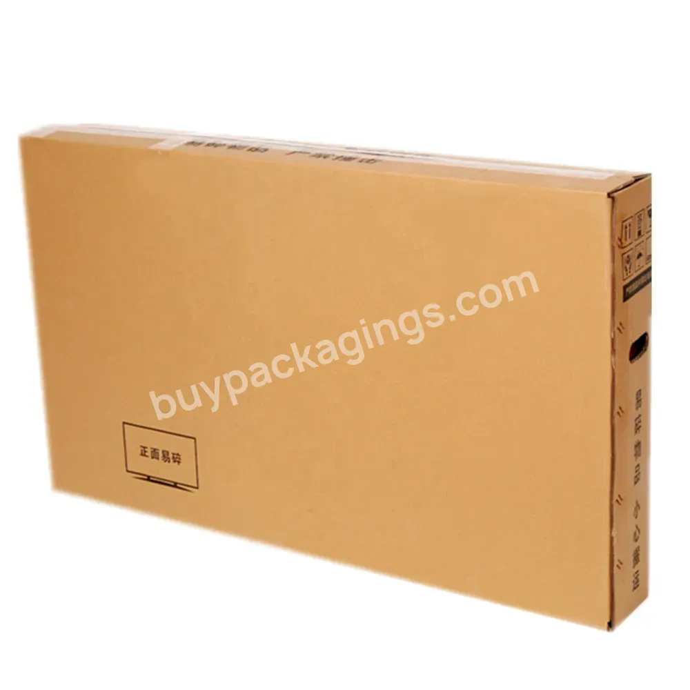 Wholesale Durable Large Smart Tv Laptop Led Monitor Shipping Corrugated Cardboard Kraft Boxes - Buy Laptop Box Pack,Laptop Packaging Box,Packaging Box Laptop.