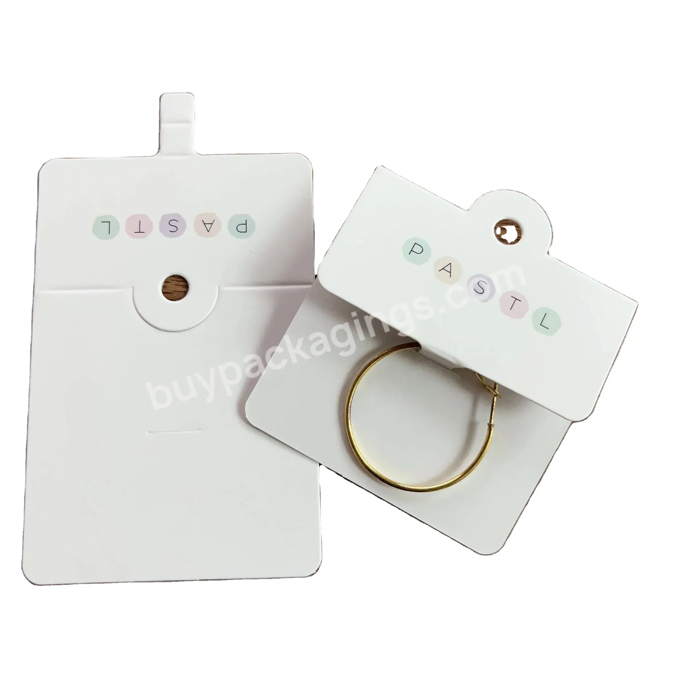 Wholesale Earrings Card Cat Cards Jewelry Display Packaging Earring And Ring Hangtag Hang Tags Cards Diy - Buy Jewelry Packaging Card,Earring And Ring Hangtag,Custom Jewelry Paper Hangtags With Logo.