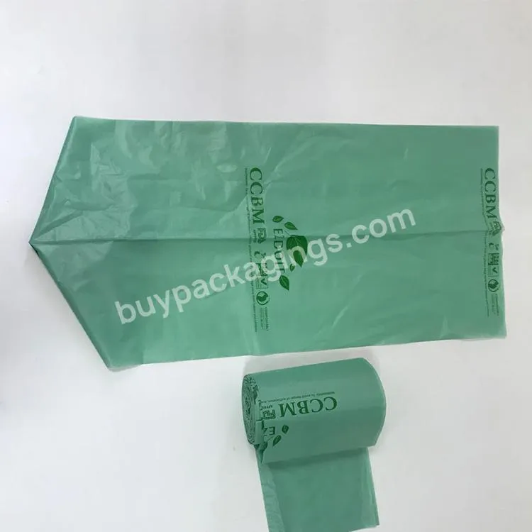 Wholesale Eco-friendly 100% Bio degradable Plastic Compostable Trash Bag