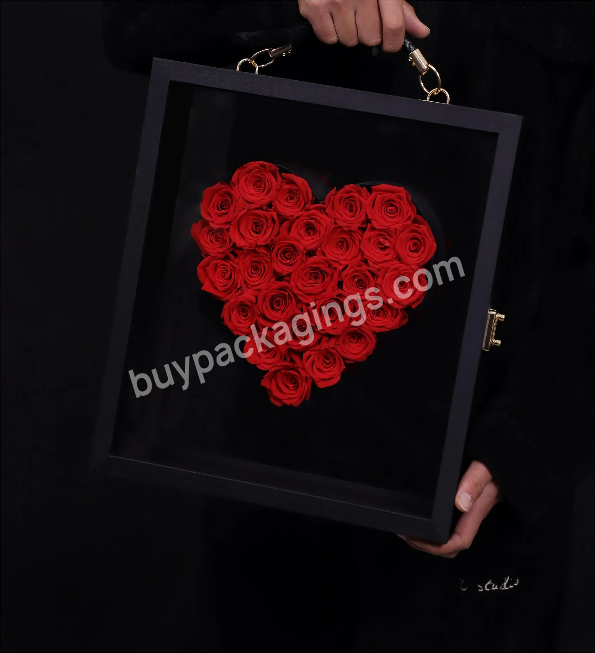 Wholesale Elegant Leather Square Flower Box Floral Box With Heart Inner For Saint Valentine's Day Wedding - Buy Wholesale Elegant Leather Square Flower Box,Floral Box With Heart Inner,Floral Box For Saint Valentine's Day Wedding.