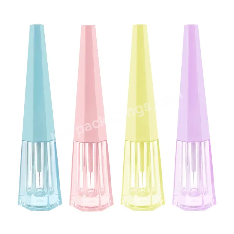 Wholesale Empty Refillable Custom Labels 8ml Plastic Mini Lip Gloss Tube Containers Packaging