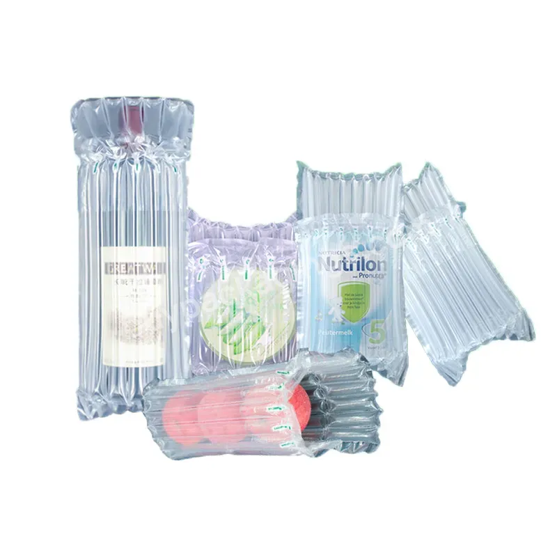 Wholesale Express Packaging Protection Buffer Bubble Bag Inflatable Cushion Bag Air Column Bag For Honey Bottle - Buy Air Column Bag For Honey Bottle,Inflatable Cushion Bag,Buffer Bubble Bag.