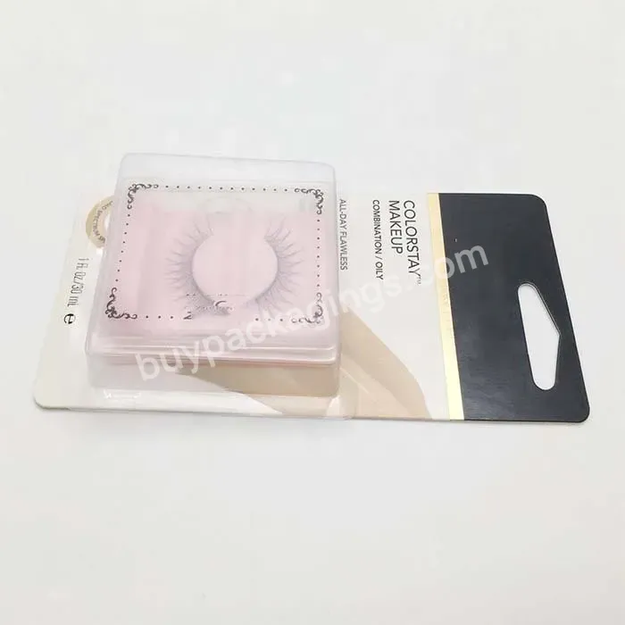 Wholesale Eyelash Packaging Box With Tray Plastic Clear Packaging Eyelash Blister Tray With Handle - Buy Eyelash Blister Tray,Wholesale Eyelash Packaging Box With Tray,Eyelash Blister Tray With Handle.