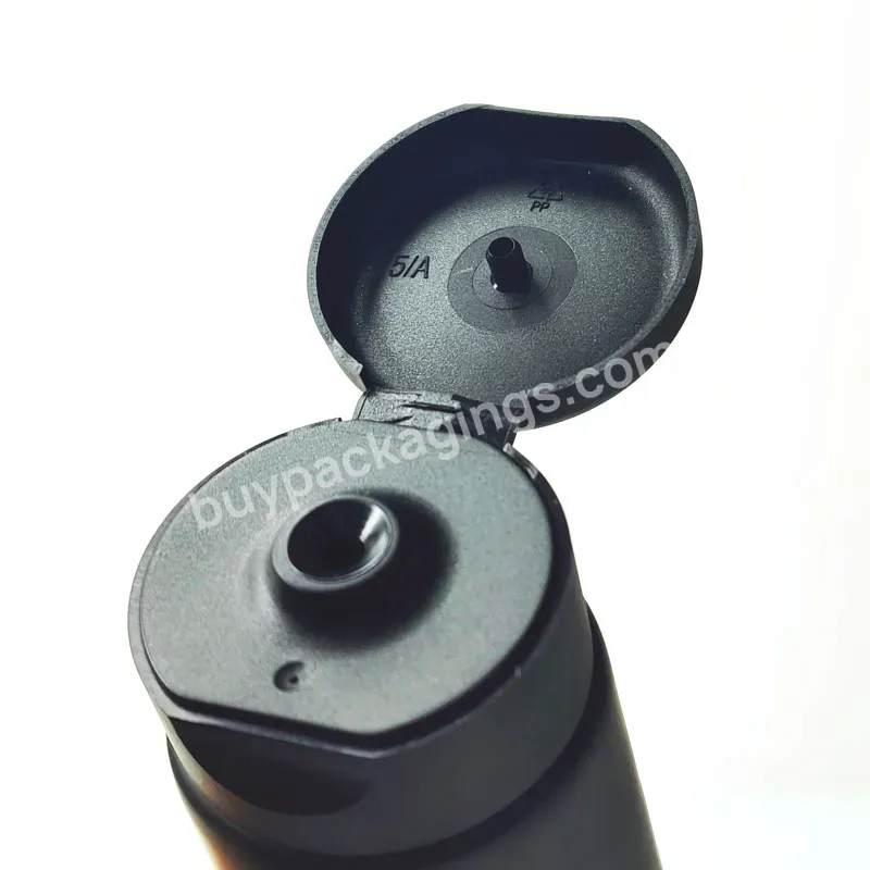 Wholesale Facial Cleanser Hand Cream Sunscreen Package 100ml Black Forested Plastic Pe Soft Tube