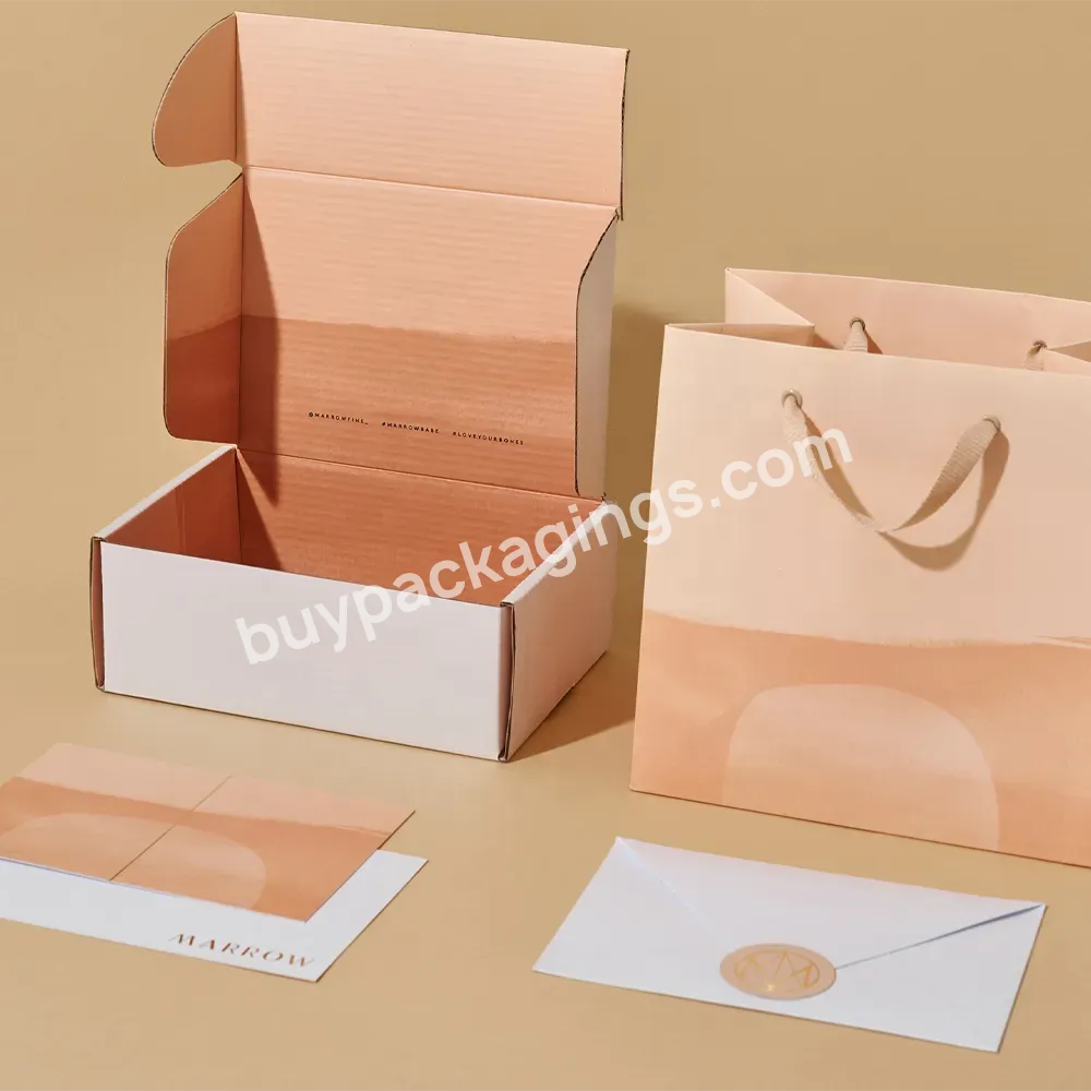 Wholesale Factory Custom Express Corrugated Paper Box Recycled Folding Gift Boxes Shipping Cloth Pink Mailing Boxes - Buy Wholesales Custom High Quality Rigid Foldable Cardboard Gift Cosmetic Gift Box/luxury Gift Box Packaging With Lid,Doos Met Klere