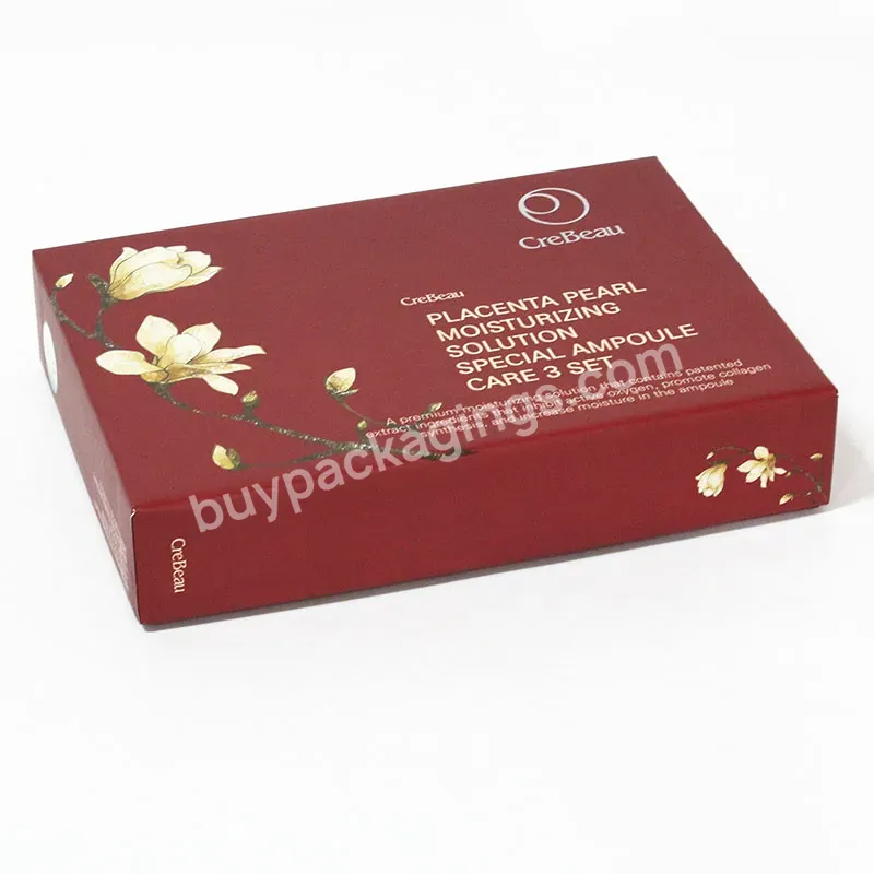 Wholesale Factory Price Custom Luxury Paperboard Paper Box Cosmetic Set Skin Care Packaging Box With Logo - Buy Cosmetic Box With Lid,Makeup Boxes,Cosmetic Boxes For Skin Care.