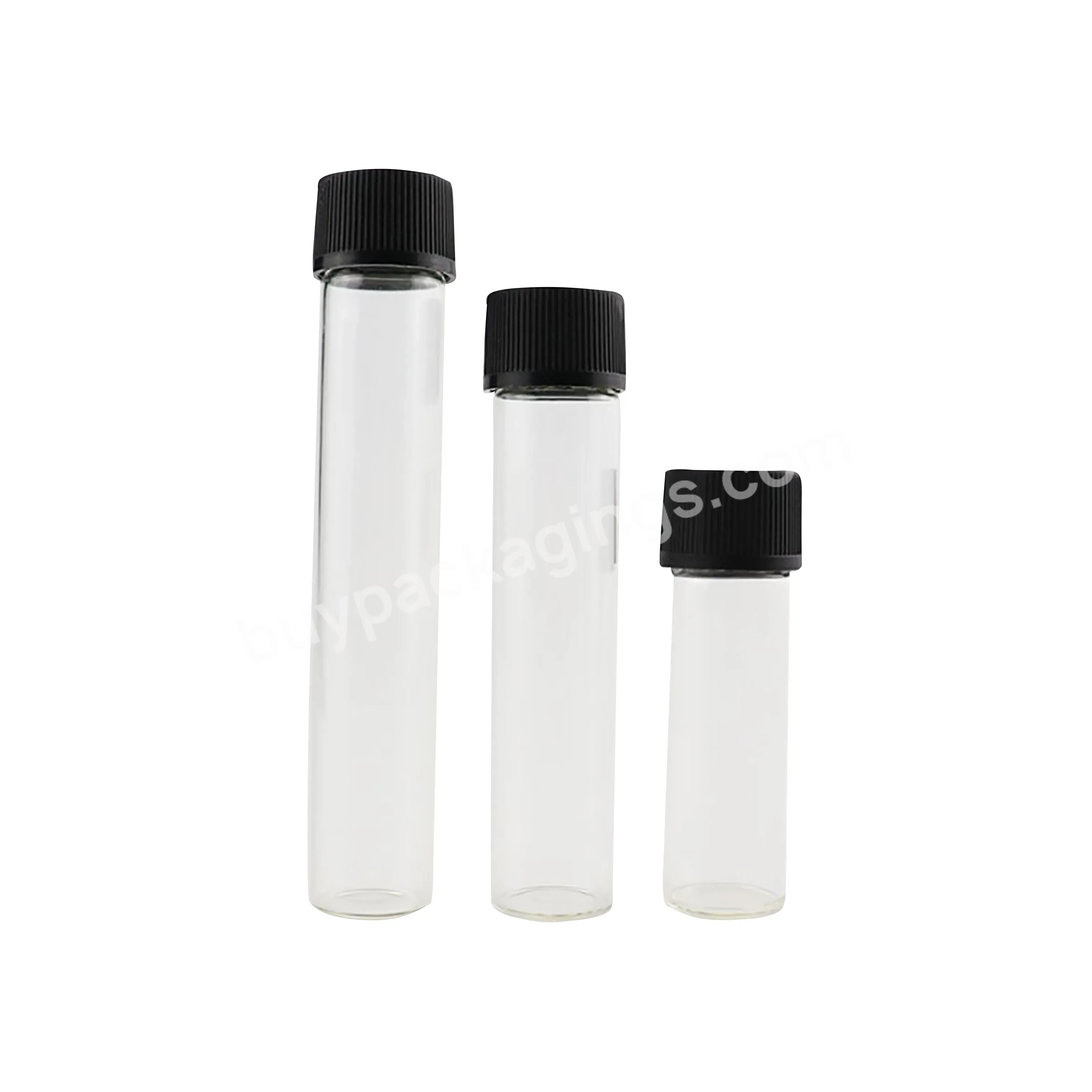 Wholesale Flat Bottom Herb Child Resistant Cap Glass Tube Pre Roll Smell Proof Glass Bottle With Child Proof Lid - Buy Wholesale Herb Flat Bottom Child Resistant Cap Glass Tube,Pre Roll Smell Proof Glass Bottle,Bottle With Child Proof Lid.
