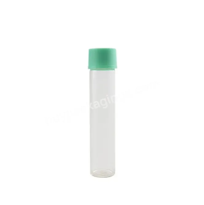 Wholesale Flat Bottom Herb Child Resistant Cap Glass Tube Pre Roll Smell Proof Glass Bottle With Child Proof Lid - Buy Wholesale Herb Flat Bottom Child Resistant Cap Glass Tube,Pre Roll Smell Proof Glass Bottle,Bottle With Child Proof Lid.