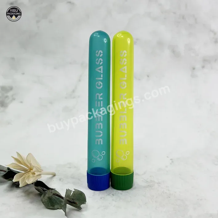 Wholesale Flower Container Small Child Resistant Pop Up Cone 109mm Plastic Pill Tubes - Buy Small Plastic Tube Filling Juice,Plastic Packaging Tubes,Tubos De Ensayo.