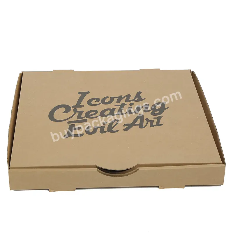 Wholesale Food Grade Biodegradable Corrugated Kraft Paper Pizza Packaging Box From China Source Factory Supplierpopular - Buy Rectangle Pizza Box,Personalized Pizza Box,Biodegradable Corrugated Kraft.