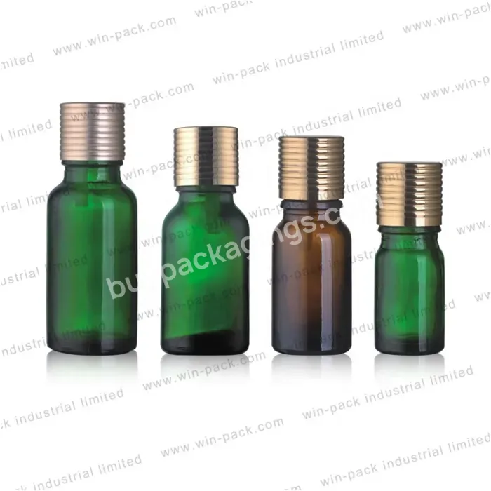 Wholesale Green Raw Material 5ml Essential Oil Bottles With Metal Screw Cap - Buy 5ml Essential Oil Bottles,Best Glass Bottles For Essential Oils,Bulk Essential Oil Bottles.