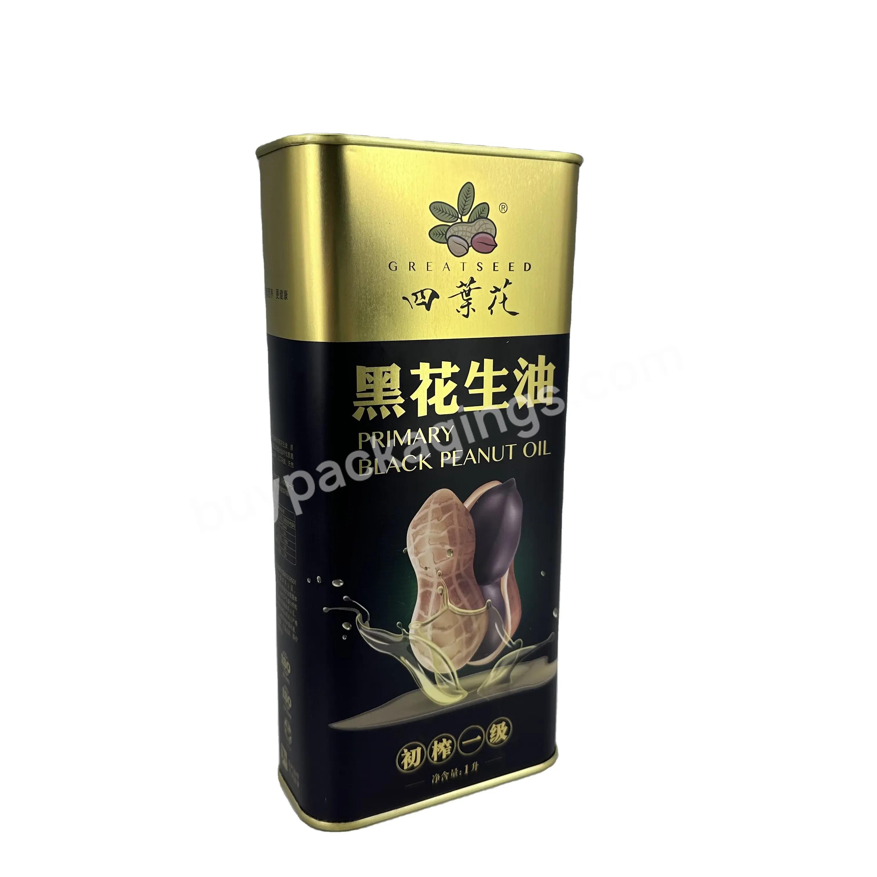 Wholesale High Quality 1l Empty Tin Oil Can Food Grade Olive Oil Tin Packing With Plastic Spout Lid For Food Oil - Buy High Quality 1l Empty Tin Oil Can,Food Grade Olive Oil Tin Packing,With Plastic Spout Lid For Food Oil.