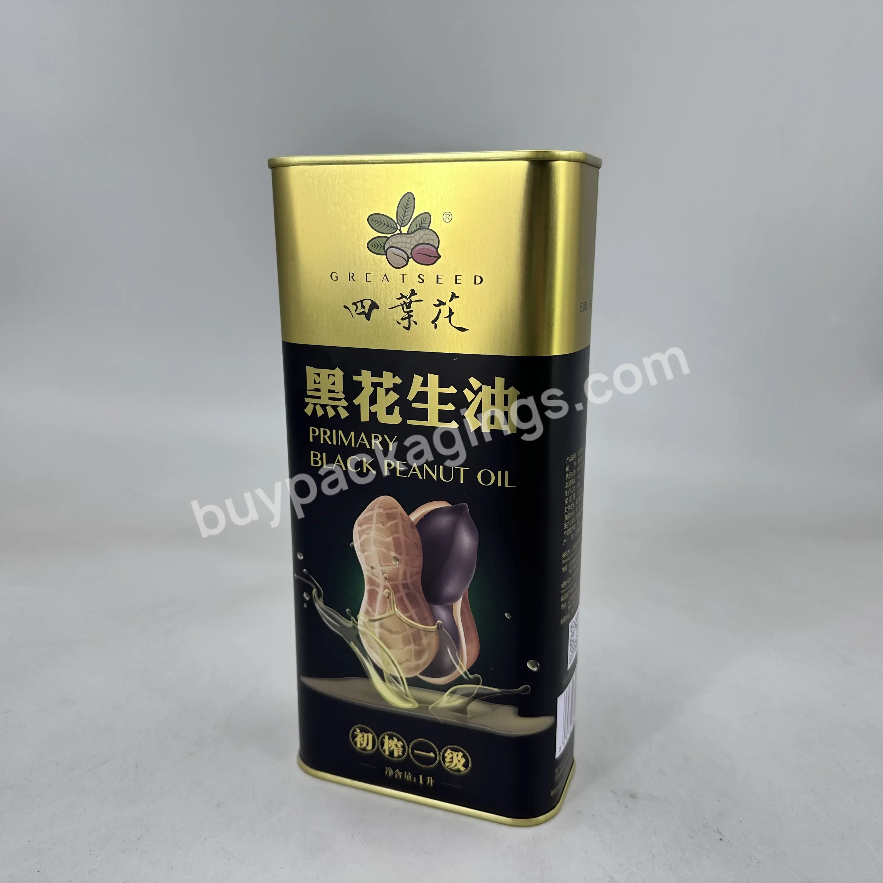 Wholesale High Quality 1l Empty Tin Oil Can Food Grade Olive Oil Tin Packing With Plastic Spout Lid For Food Oil - Buy High Quality 1l Empty Tin Oil Can,Food Grade Olive Oil Tin Packing,With Plastic Spout Lid For Food Oil.