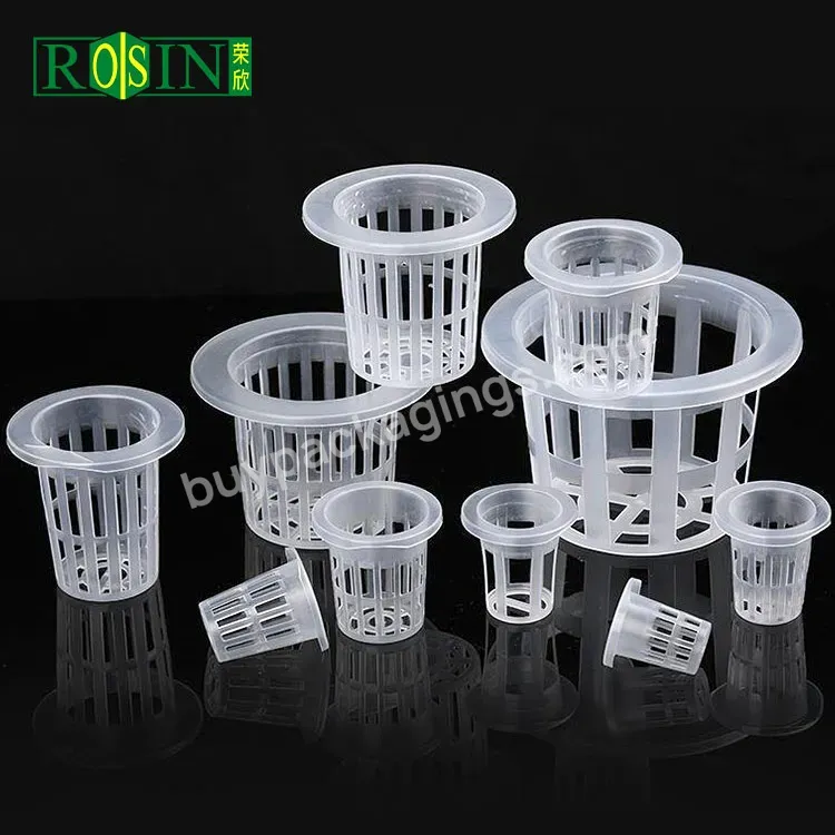 Wholesale High Quality Nft Hydroponic Plastic Net Cup Growing Lettuce Vegetable 2 Inch 50mm 3 Inch 83mm 4 Inch 108mm Small Pot