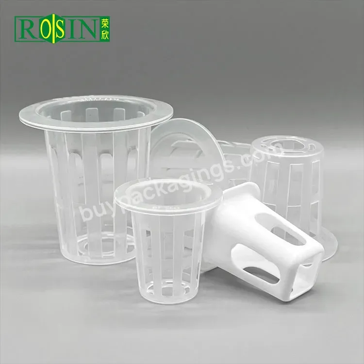 Wholesale High Quality Nft Hydroponic Plastic Net Cup Growing Lettuce Vegetable 2 Inch 50mm 3 Inch 83mm 4 Inch 108mm Small Pot