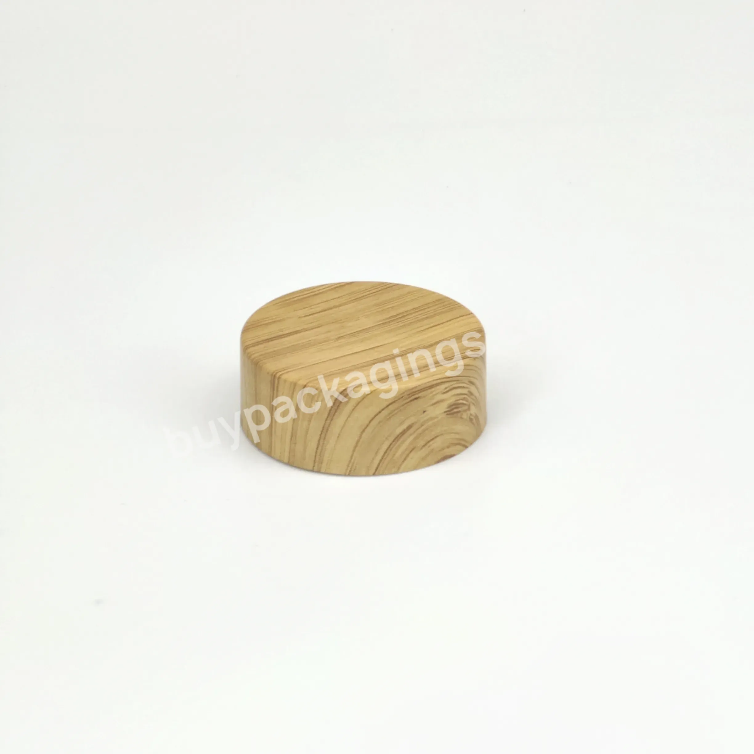 Wholesale Hot Sale Recyclable Bamboo Lid Inner Plastic Cap 38mm 28mm Wooden Cap - Buy Bamboo Lid,Wooden Lids,Plastic Cap.