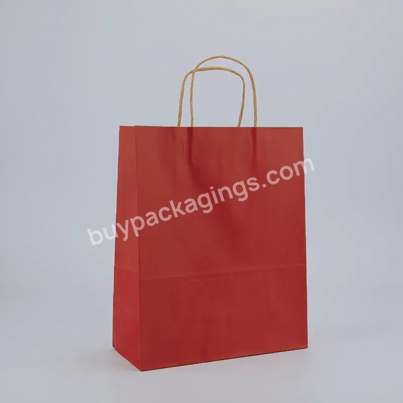 Wholesale Kraft Square Bottom Paper Gift Bags With Handles Customized Shopping Paper Bags - Buy Customized Shopping Paper Bags,Paper Bag,Kraft Square Bottom Paper Gift Bags With Handles.