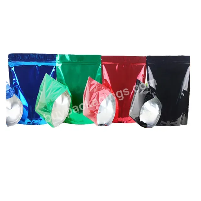 Wholesale Laminated Plastic Colorful Spot Bag Aluminum Foil Lined Stand Up Pouch Water-proof & Food Grade Bag Pack In Nuts - Buy Food-grade Stand Up Pouch,Colorful Spot Bag,Aluminum Foil Wholesale Laminated Plastic Bag.