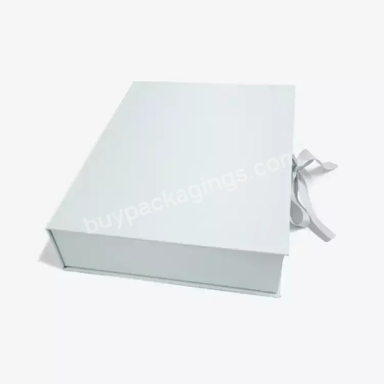 Wholesale Large Size White Cardboard Packaging Luxury Magnetic Paper Gift Box With Custom Logo - Buy Foam Filling Packaging Gift Box,Luxury Magnetic Paper Box,Custom Paper Box For Birthday Gift Packing.