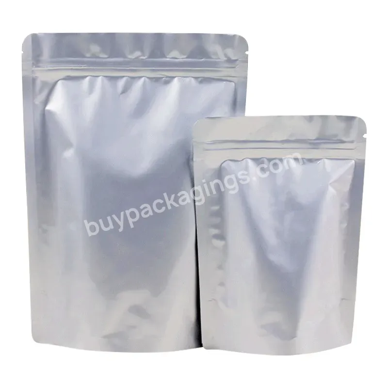 Wholesale Low-cost Aluminum Foil Upright Bags,Food Zipper Bags,Polyester Film Bags For Food Storage - Buy Used For Packaging Coffee And Bean Powder Bags,High Barrier Opaque Plastic Bag,Moisture-proof And Fresh-keeping Bag For Long-term Food Storage.