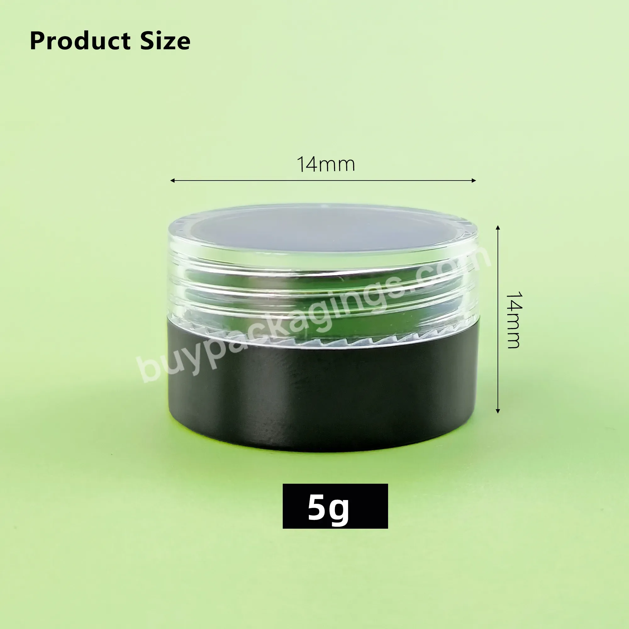 Wholesale Low Moq Empty Powder Case Cream Foundation Loose Powder Packaging - Buy Mini 5g Empty Loose Powder Case Blush Containers,Round Plastic Cosmetic Containers Loose Powder Jar,Black Loose Powder Case With Elastic Mesh Layer.