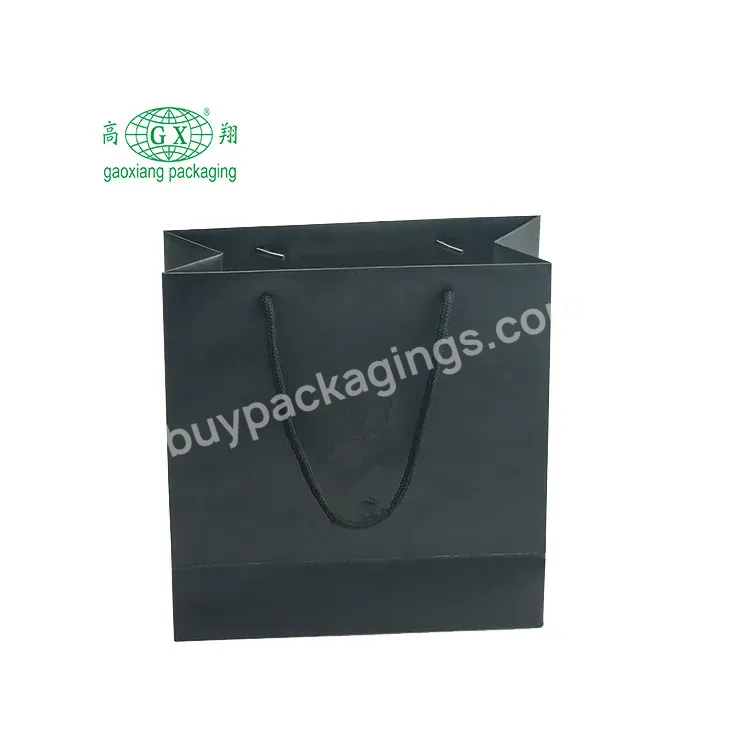 Wholesale Luxury Eco Friendly Custom Printing Logo Shopping Packing Paper Bag With Handle - Buy Paper Bag With Logo Print,Paper Bag,Kraft Paper Bag.