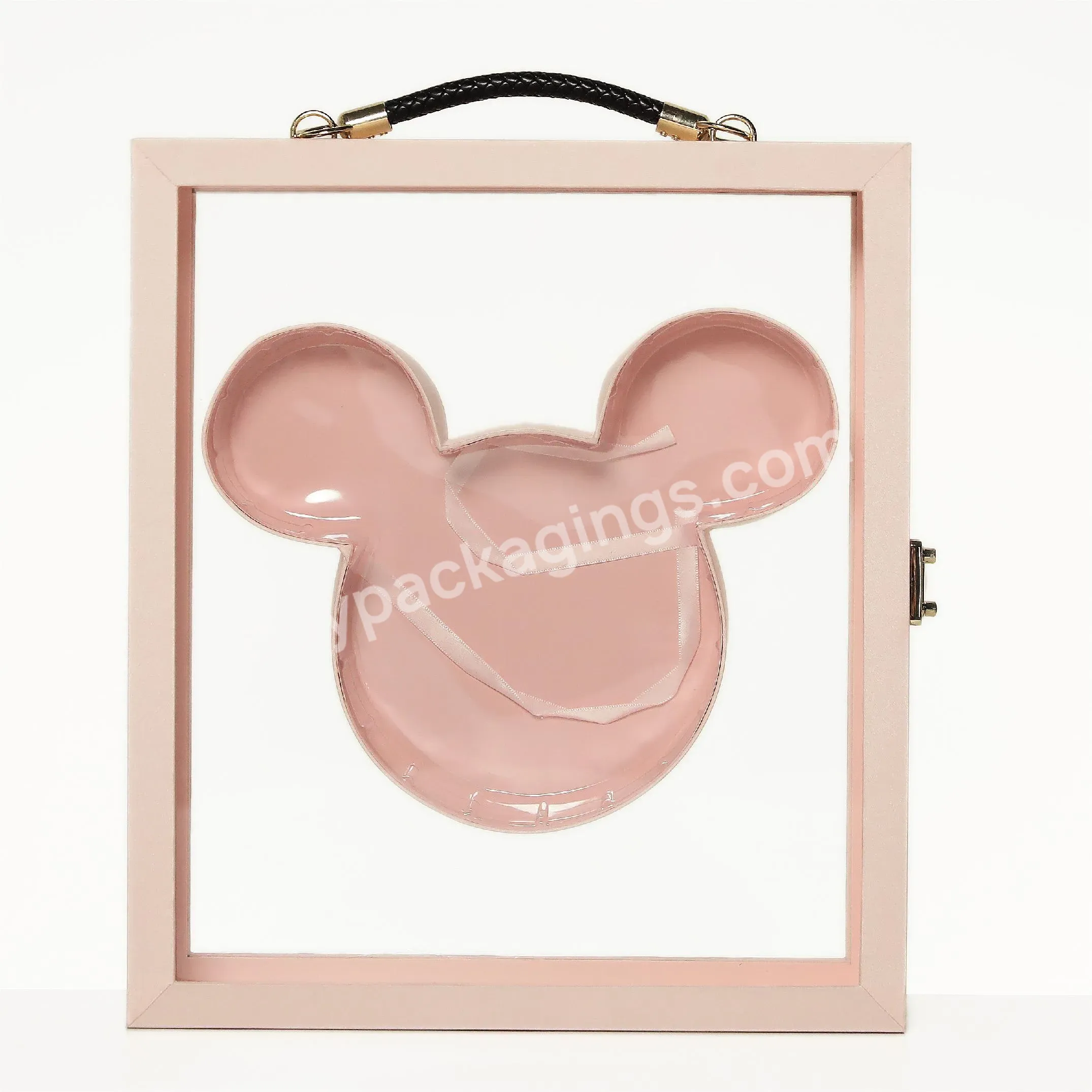 Wholesale Luxury Leather Square Flower Boxes Floral Box With Mickey Shape Inner For Valentine's Day Wedding - Buy Wholesale Luxury Leather Square Flower Boxes,Floral Box With Mickey Shape Inner,Floral Box For Valentine's Day Wedding.