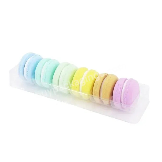Wholesale New Design Clear Plastic Blister Macarons Box 10pcs Macaron Clamshell Packaging Box - Buy Macaron Clamshell Packaging,Clear Plastic Macarons Box,Macaron Box Transparent Packaging.