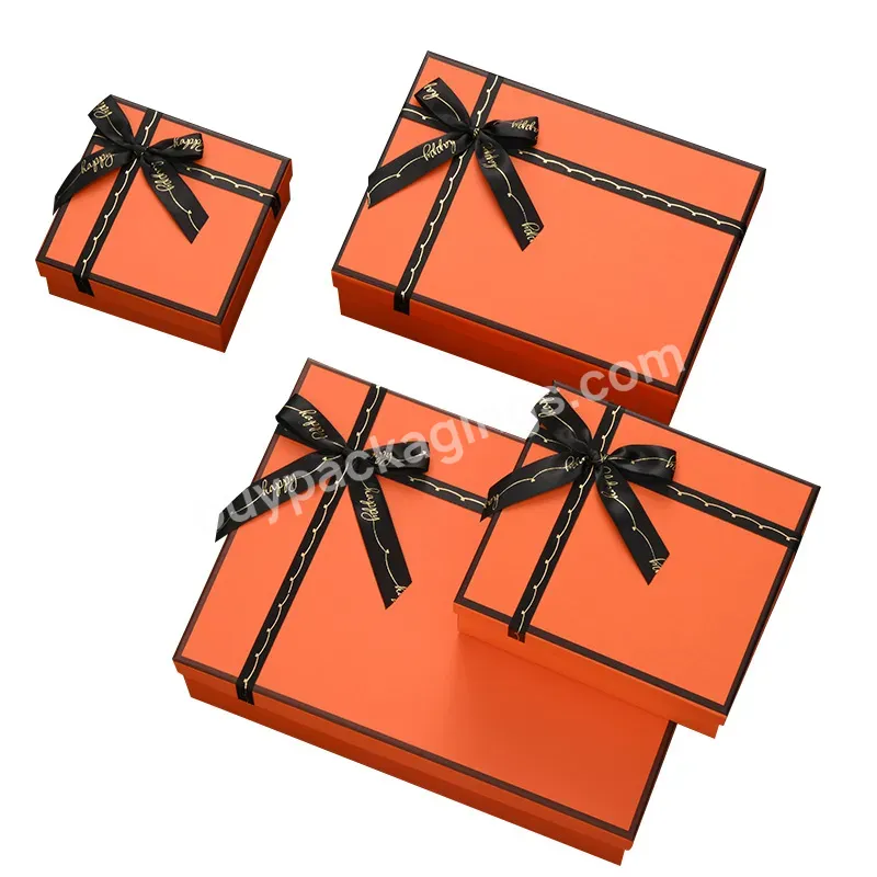 Wholesale Orange Gift Boxes Cosmetics Lipsticks Packaging Boxes Base & Lid Packing Boxes Accompanied By Hand Gifts Butterflies - Buy Custom Cardboard Paper Lipsticks Jewerly Packaging Box Gift Corrugated Shipping Appliance Comestic Electronic Packagi