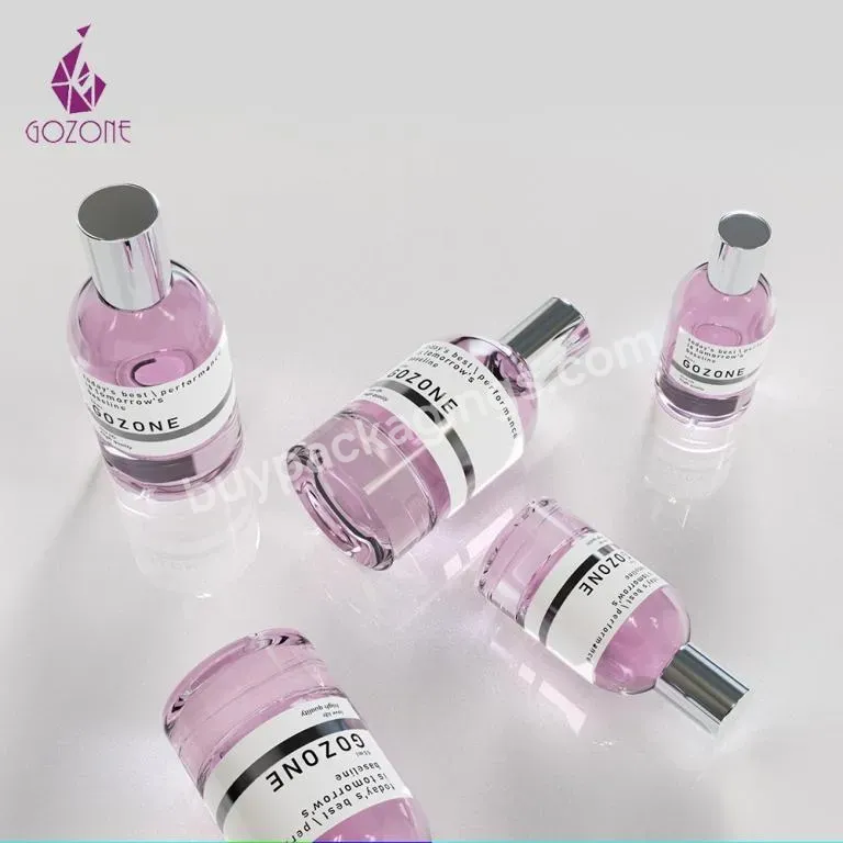 Wholesale Perfume Making Supplies High Quality Ome Factory 50ml Round Glass Clear Perfume Bottles