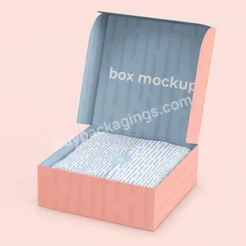 Wholesale Pink Cardboard Packing Eyelash Box Custom Logo Shoe Mailer Shipping Box Packaging Paper Boxes For Packiging - Buy Boxes For Packiging,Eyelash Packaging Box,Custom Shipping Box Mailers Printing.