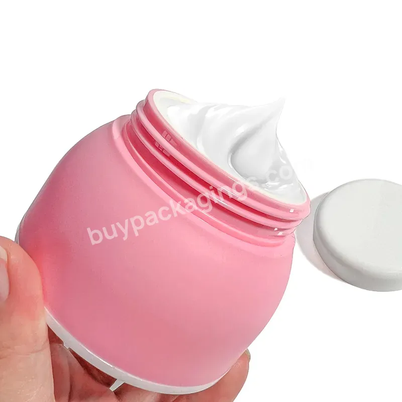 Wholesale Plastic Pp 5g 50g Body Lotion Matte Clear Pink Cosmetic Cream Jar Container Cream Bowl Jar For Cosmetics - Buy Plastic Pp Pet Face Cream Body Lotion Jar,Personal Care Empty Facial Cream Jar Custom Color Pet Pp Plastic Round Cosmetic Cream J