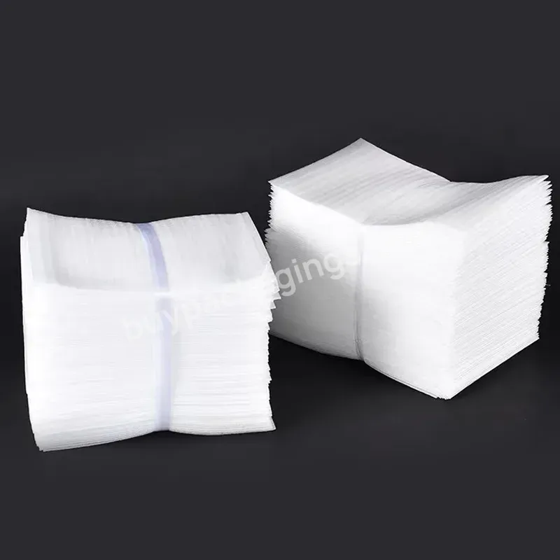 Wholesale Price Cushioning Packaging Bag Lightweight Soft Protective Epe Foam Pouches - Buy White Epe Foam Bag For Product,Cheap Pouches,Cosmetic Makeup Brushes Roll Bag Pouch.