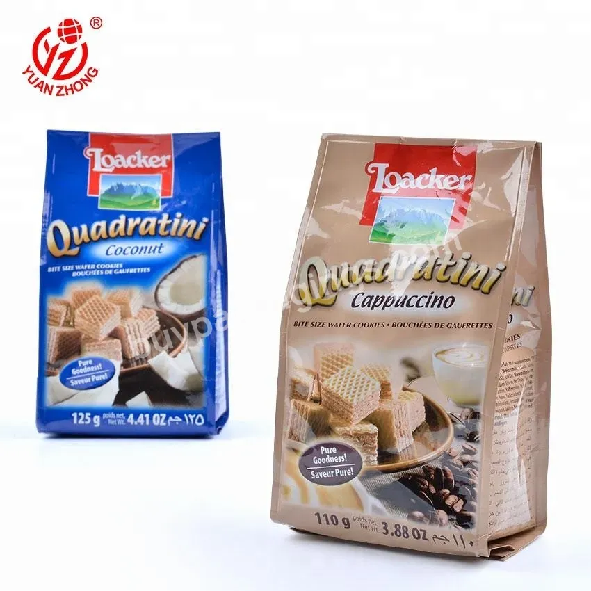Wholesale Price Food Grade Packaging Custom Logo Bag Flat Bottom Plastic Pouch For Snacks/potato Chips/biscuits/chocolate/candy - Buy Packing Food,Plastic Packing Bag,Packaging Custom Logo Bag.