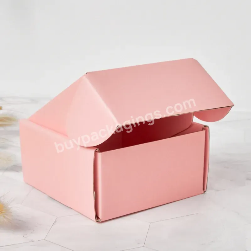 Wholesale Promotional Luxury Gift Pink Paper Shipping Mailer Packaging Cardboard Corrugated Boxes - Buy Gift Pink Paper Shipping Boxes,Shipping Mailer Packaging Boxes,Cardboard Corrugated Boxes.