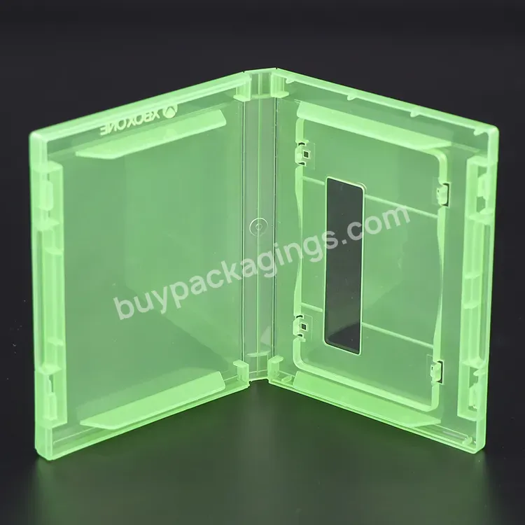 Wholesale Protective Plastic Game Card Box Green Shell Cover X Box One Game Case Display Gaming Case For Xbox One 360 S