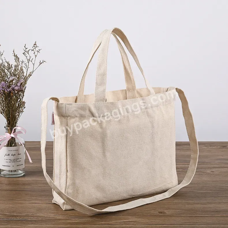Wholesale Reusable Durable Student Shoulder Bag Cotton Tote Bag Canvas With Sling - Buy Tote Bag Canvas With Sling,Custom Logo Advertising Full Cotton Color Printing Environmental Protection Canvas Tote Bag With Pocket,Wholesale Custom Printed Logo Y