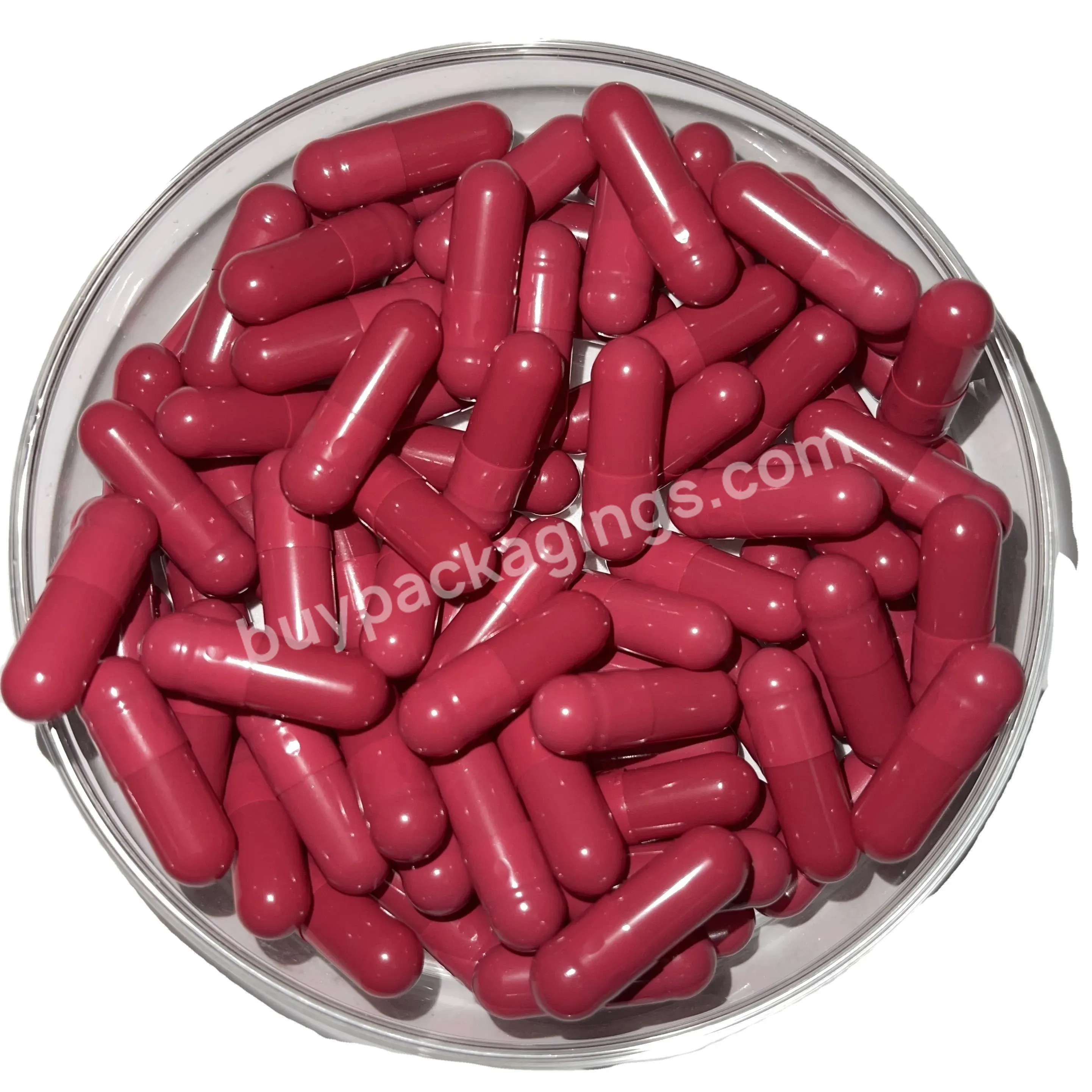 Wholesale Size 000 00 0 1 2 3 4 5 Medicinal Halal Gelatin Capsules Different Colors Or Hpmc Capsules