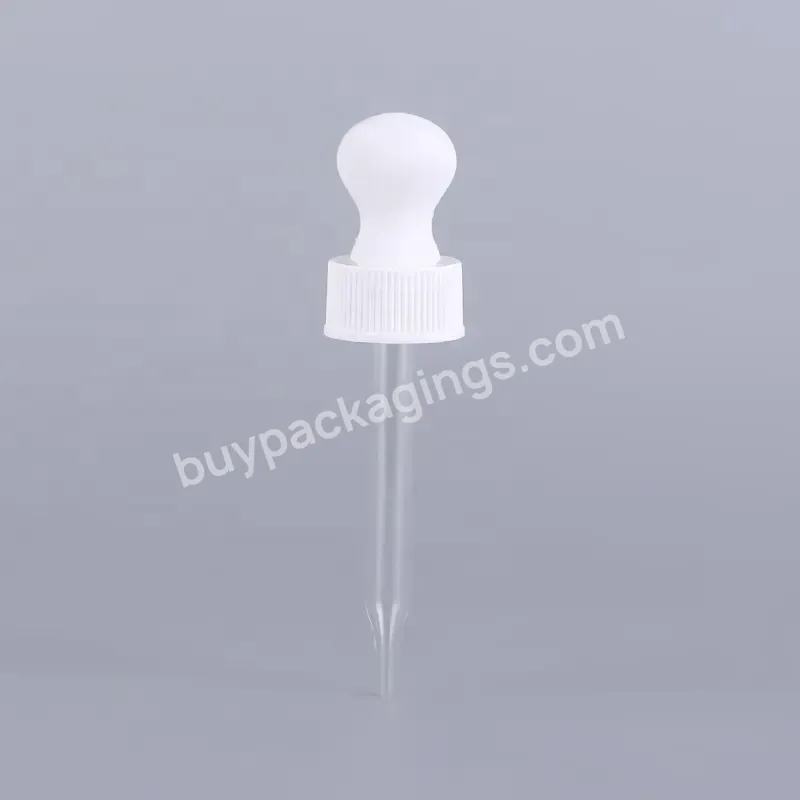 Wholesale Small Transparent Essential Oil Glass Dropper 20mm White Rubber Bulb Caps With Glass Pipette - Buy Dropper Caps Bottles,Bulb Shape Dropper,20mm Dropper Caps.