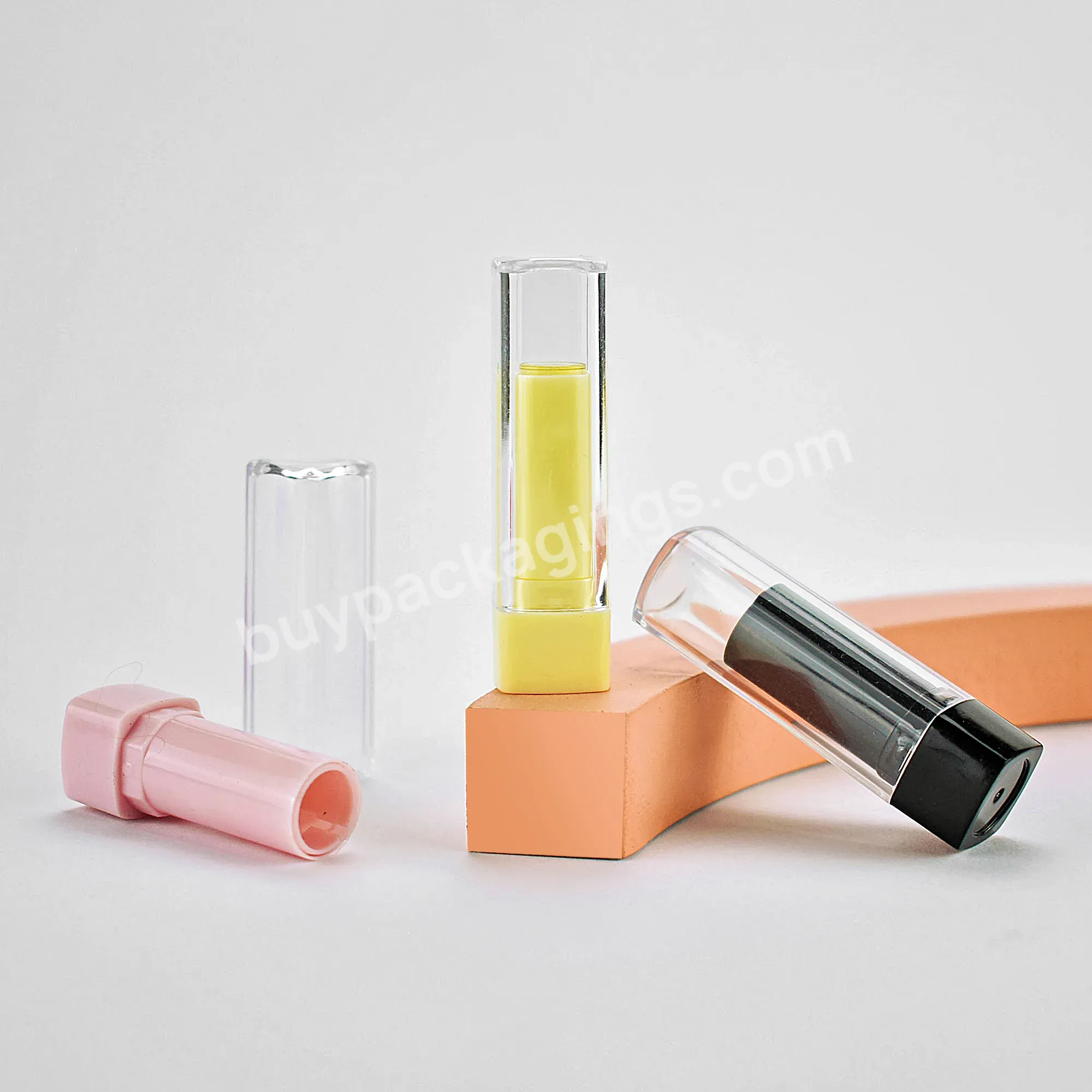 Wholesale Square Refillable Lipstick Tubes Eco Friendly Lipstick Tube Lipstick Tubes With Logoand Custom Box - Buy Lipstick Tube Lip Lipstick Lip Gloss Tubes With Custom Packaging,Printing Lipstick Tube For Cosmetic Packaging Tube Wholesale Lipgloss