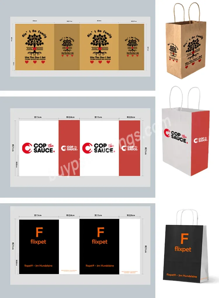 Wholesale Supplier Custom Company Brand Name Logo Gift Shopping Carrier Paper Bag - Buy Packaging Bags,Cloth Garment Use Custom Brand Handle Hard Paper Bag,Reusable Paper Bag Shopping Paper Bags With Your Own.