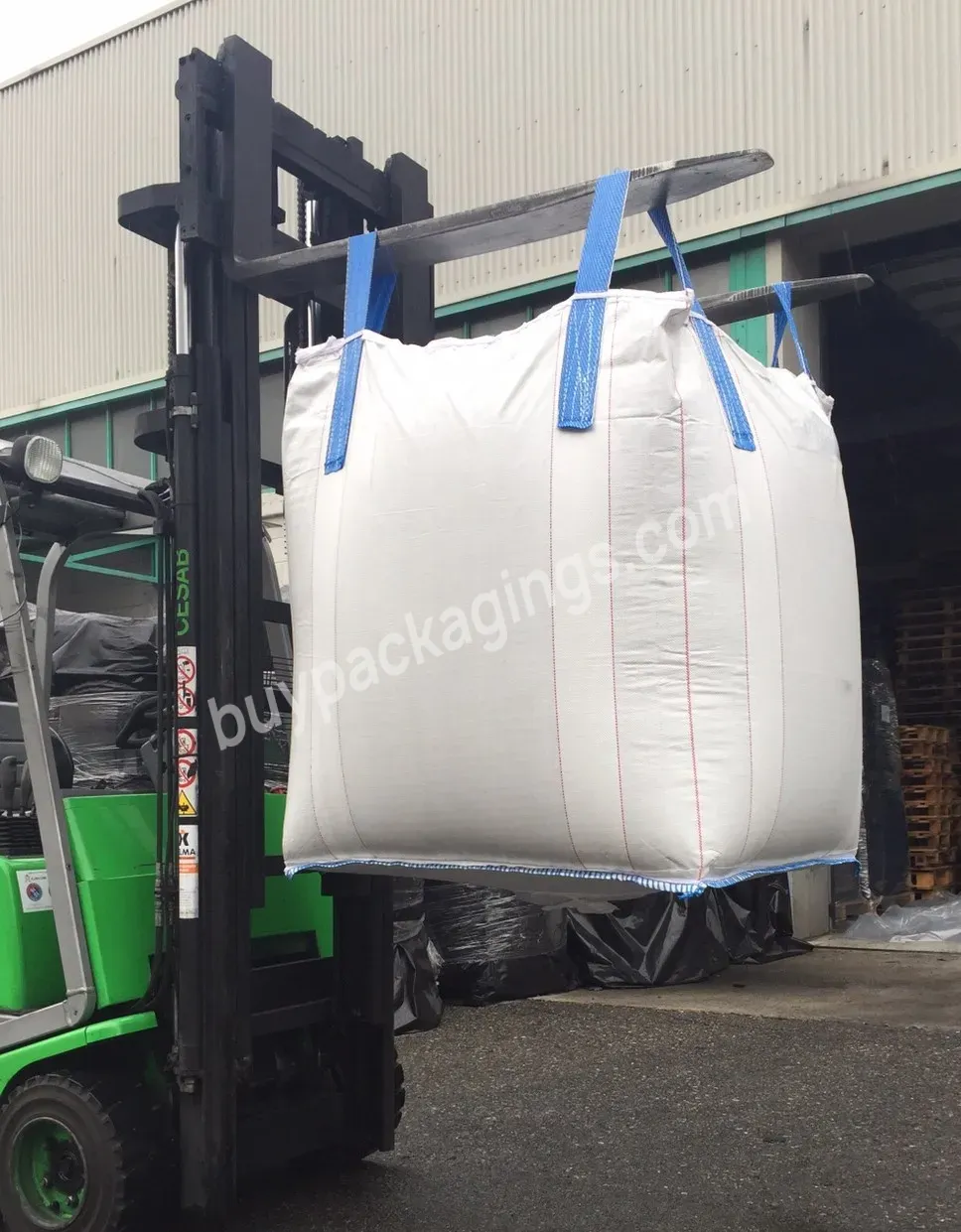 Wholesale Suppliers 1 Ton Fibc Material Chemical Jumbo Cement Concrete Polypropylene Bulk Bag