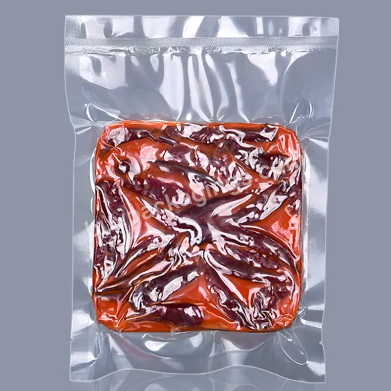 Wholesale Transparent Trilateral Sealed Food Vacuum High Temperature Bag For Chicken - Buy Retort Pouch Sealing Bag,Vacuum Sealing Bag Retort Pouch,Sealed Retort Pouch Transparent Bag For Broth.