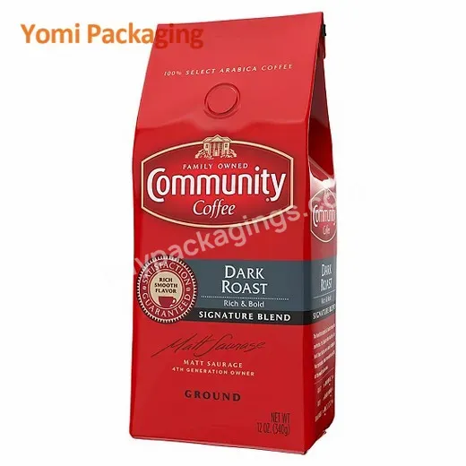 Wholesale With Your Own Logo Resealable Zipper Kraft Paper Coffee Packaging Bags - Buy Kraft Paper Coffee Bags,Resealable Coffee Bags,Zipper Coffee Bags.