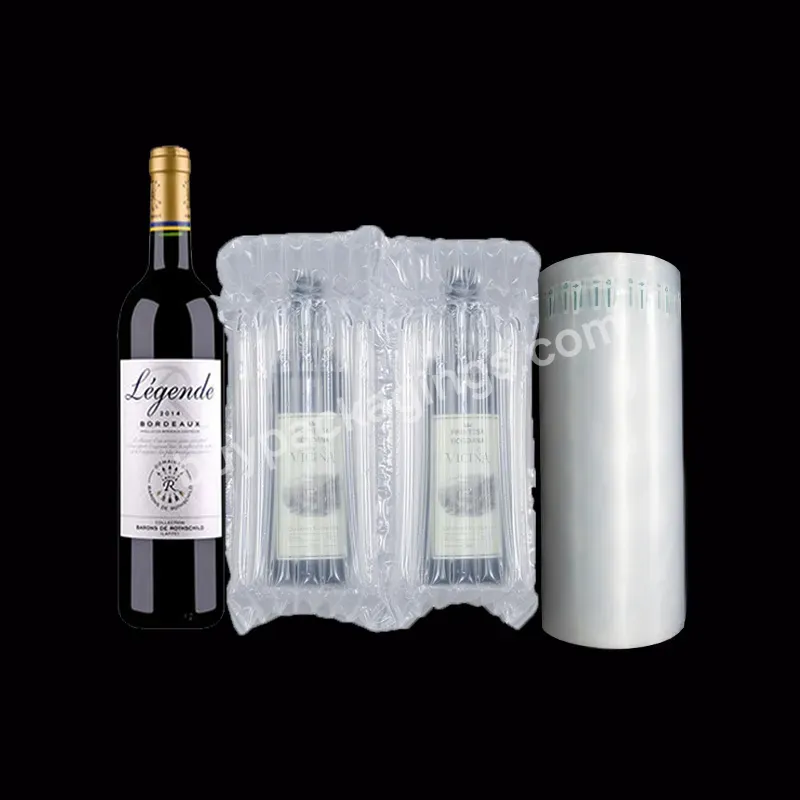 Wholesales Factory Air Cushion Packaging Air Column Bag Wine Bottle With Wholesale Direct Sales - Buy Wine Air Column Bag,Air Column Inflatable Bags,Glass Bottle Air Column Bag For Wine.
