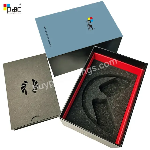 Widely Used Superior Quality Hanger Box With Sponge Tray Earphone Box - Buy Earphone Box,Hang Box Small Electronic,Hanger Packaging Box.