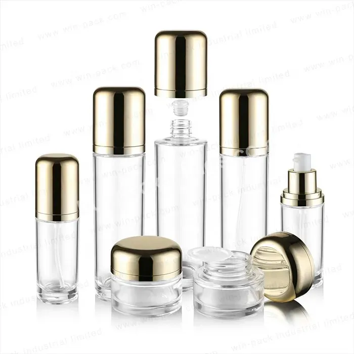 Winpack 120ml 80ml Lotion Glass Perfume Bottle With Thick Bottom For Cosmetic And Skincare - Buy Cosmetic Lotion Glass Bottle,Lotion Glass Bottle With Pump,Cosmetic Packaging Set Glass.