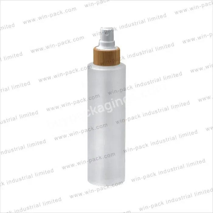 Winpack China Supplier Frosting Bamboo Lid Lotion Pump Bottle Large Capacity 150ml - Buy Bamboo Lid Bottle,Frosting Bamboo Lid Bottle,150ml Bamboo Lid Bottle.